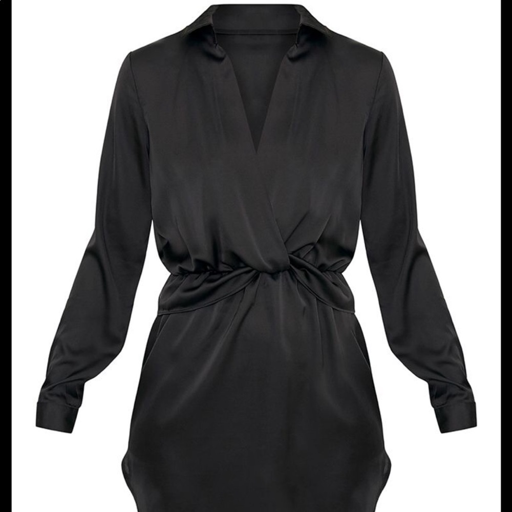 Black Satin dress
